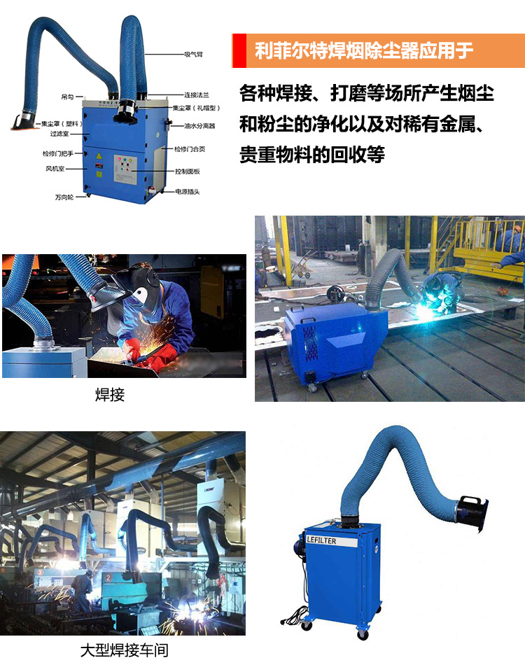 移动旱烟净化器